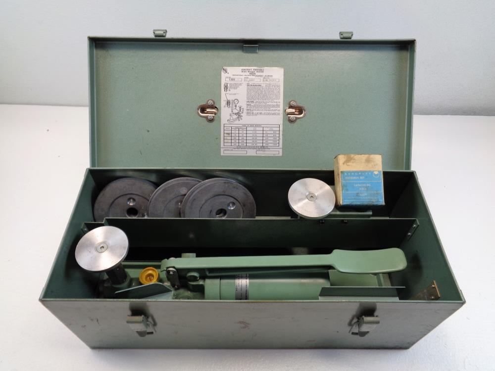 Ashcroft 1305-B Portable Dead Weight Gauge Tester 10,000 PSI
